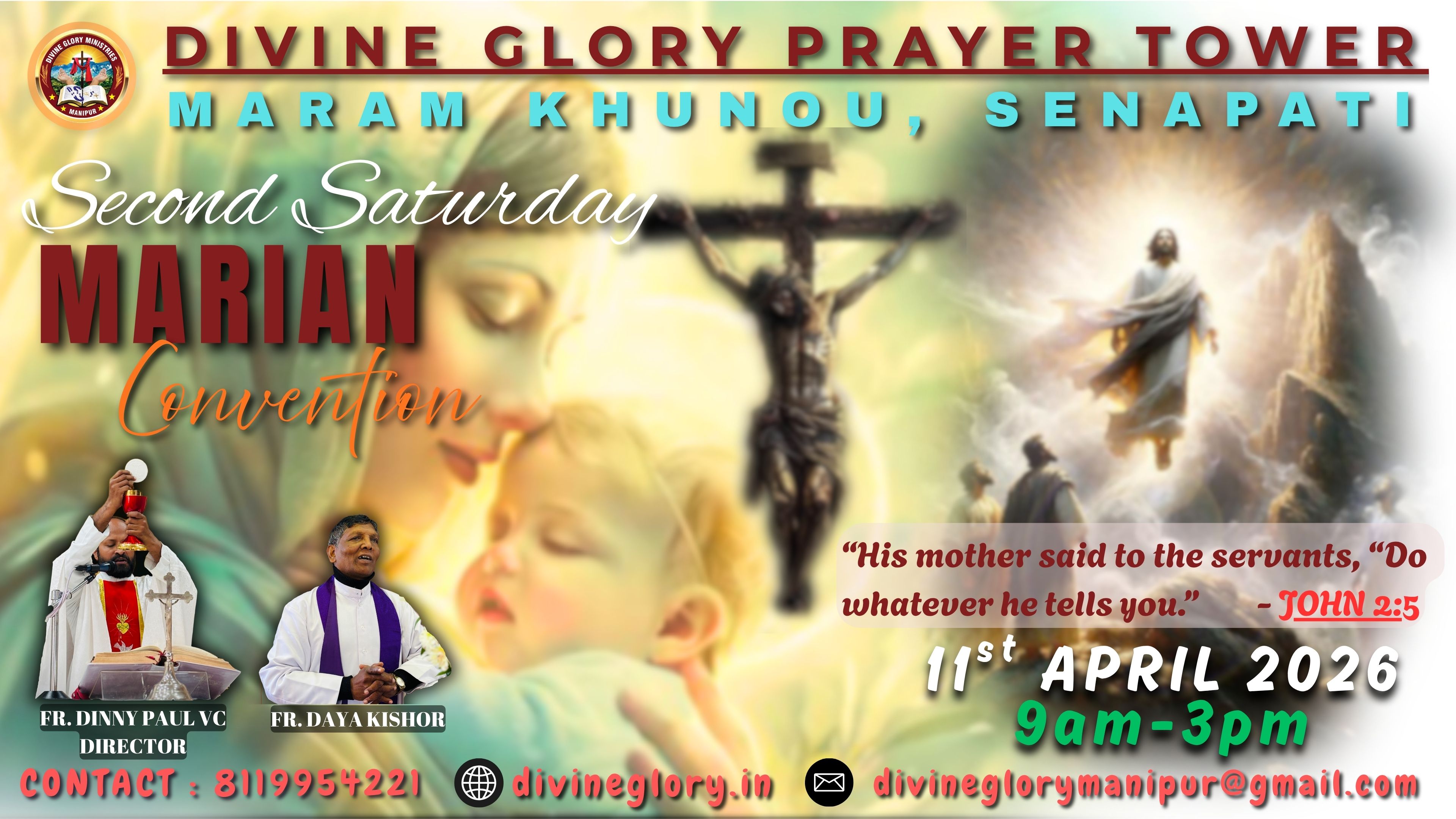 Second Saturday Marian Convention; 11st April 2026