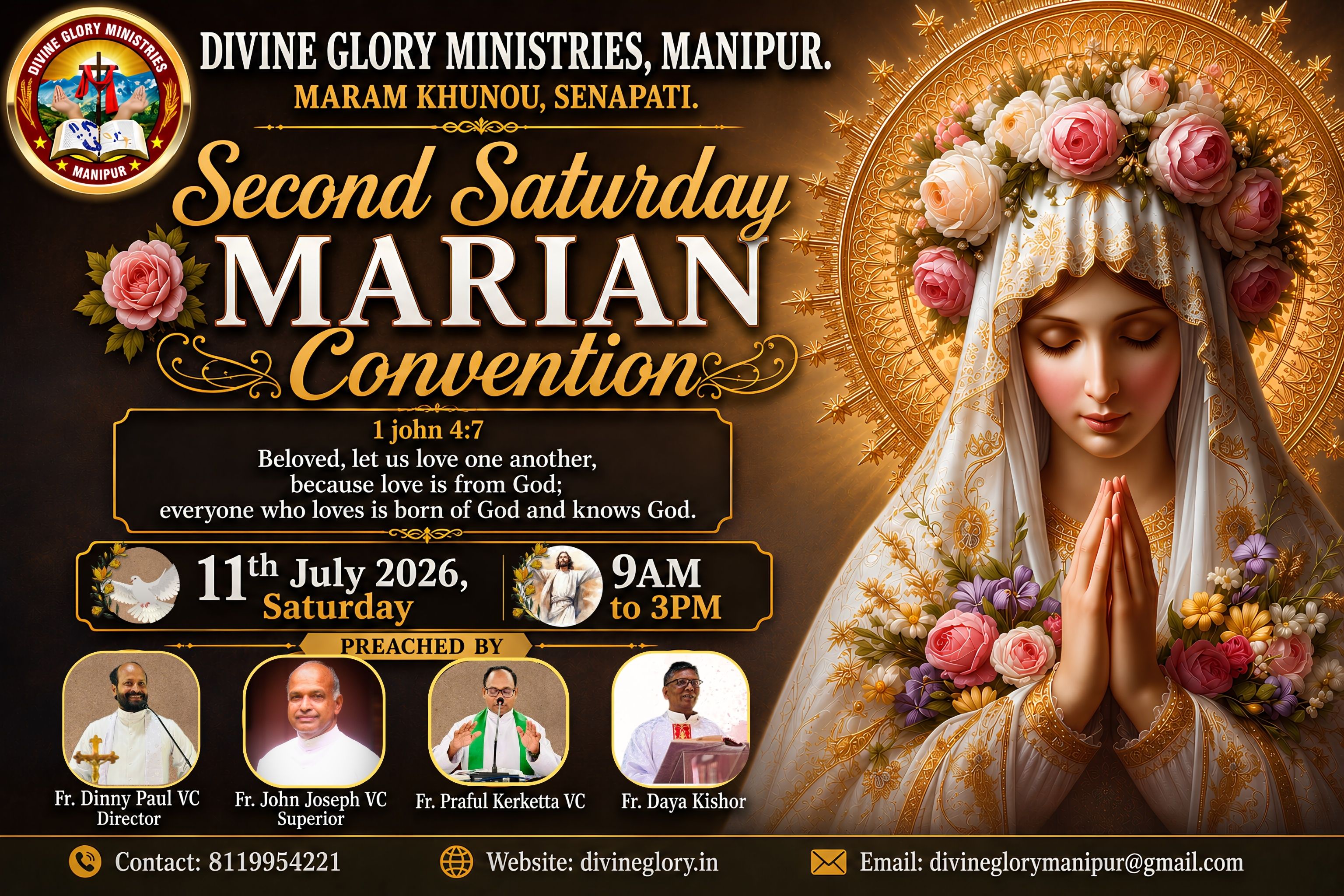 Second Marian Convention; 11th July 2026