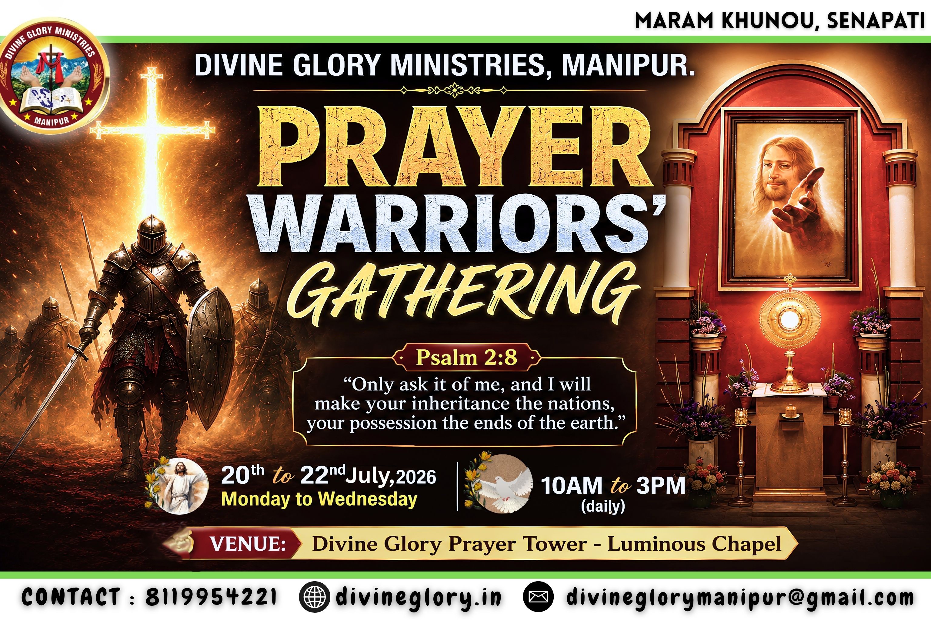Prayer Warriors' Gathering; 20th - 22nd July 2026 - GALLERY