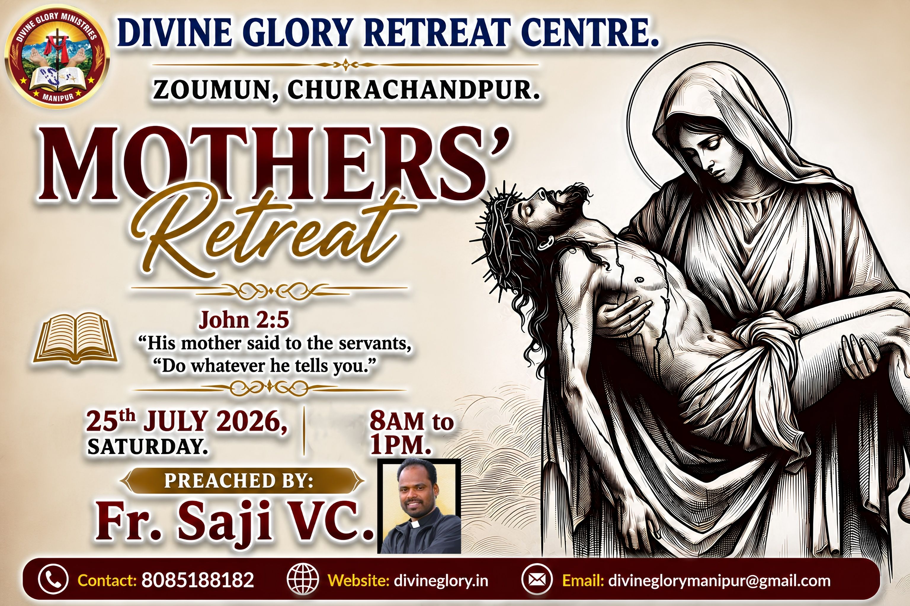 Mothers' Fasting Retreat, Zoumun; 25th July 2026