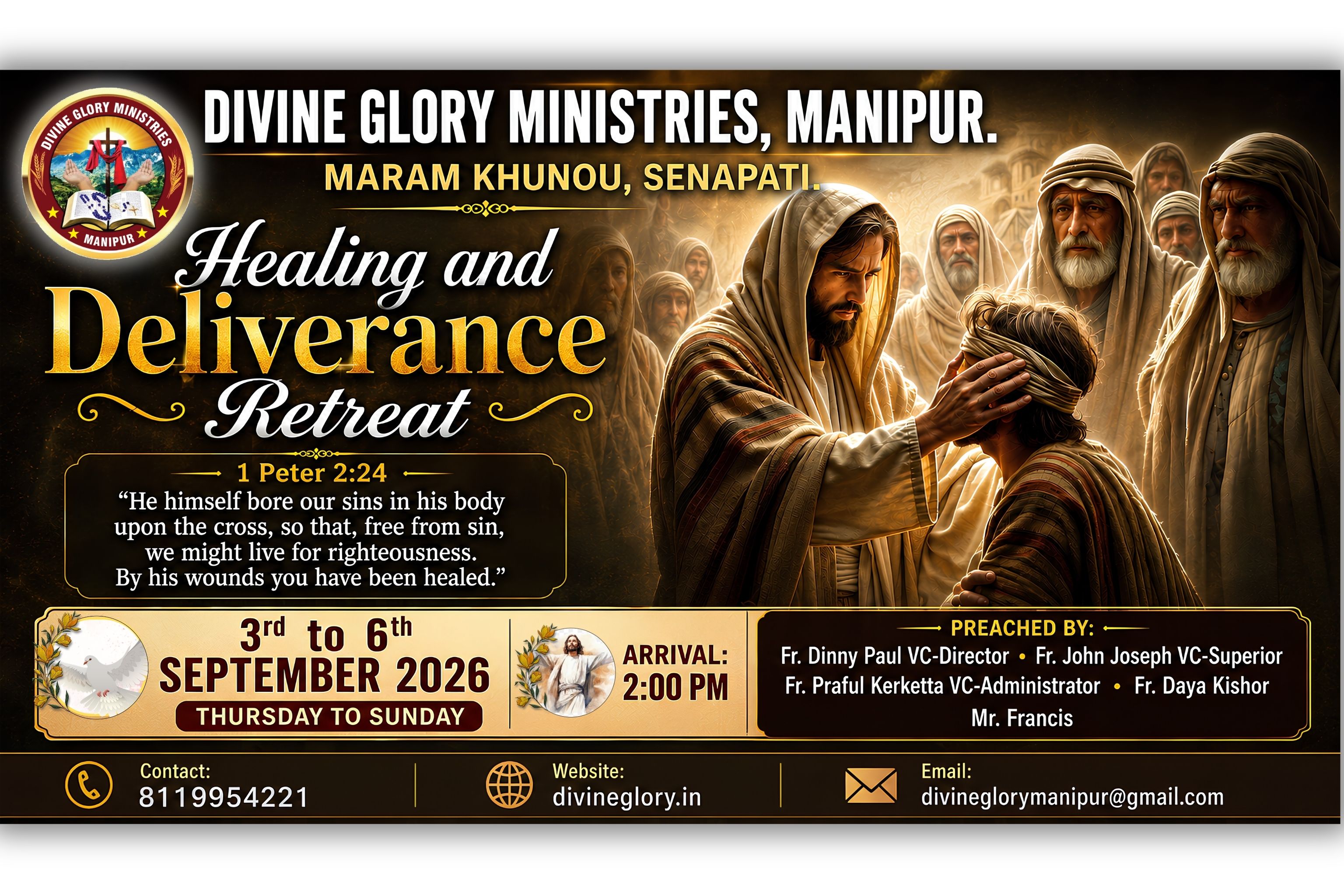 Healing & Deliverance Retreat; 3rd-6th September 2026 - GALLERY
