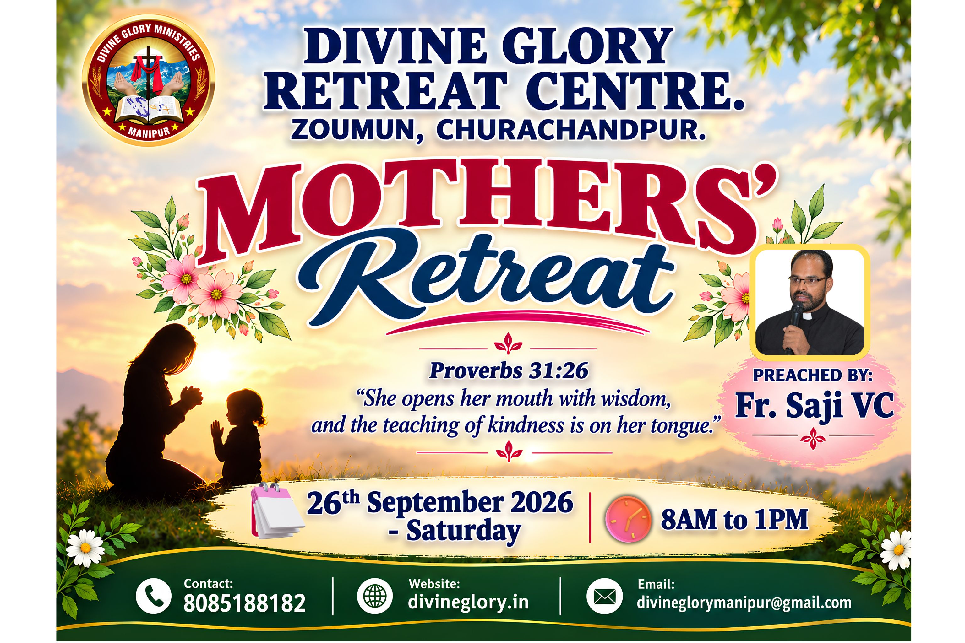 Mothers' Retreat, Zoumun; 26th September, 2026